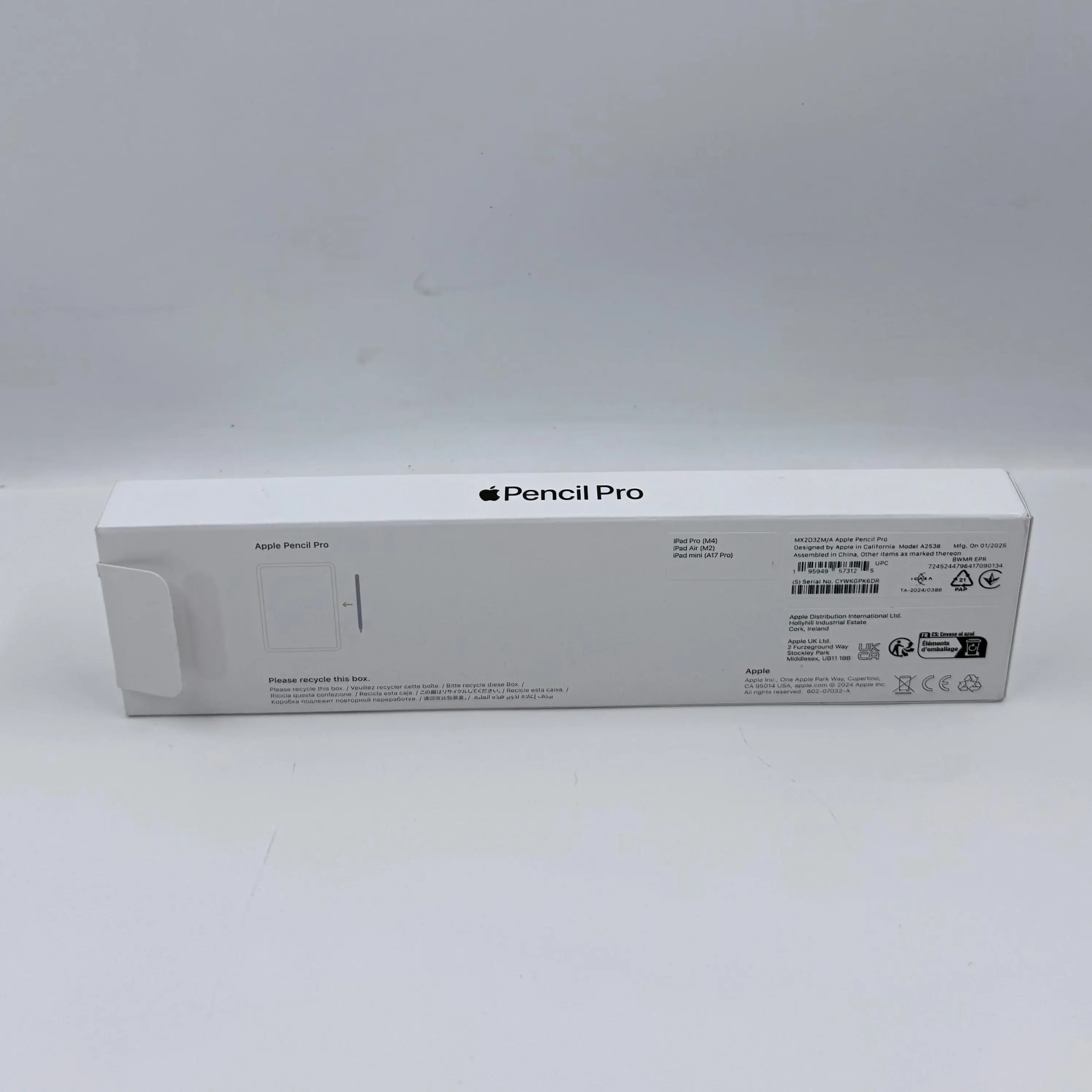 APPLE PENCIL PRO A2538 2024 - BOXED | Own4Less